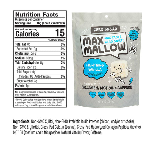 Collagen Mallow Variety Bundle 6 Pack Max Sweets