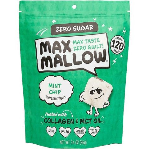 Mint Chip Sugar-Free Marshmallow Keto Low Carb Diabetic Friendly Max Sweets