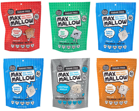 Max Mallow Low Carb Keto Snack Max Sweets 6 Pack