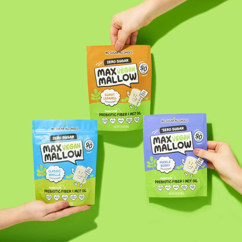 Vegan Burnt Caramel Key Attribute Marshmallows Max Sweets