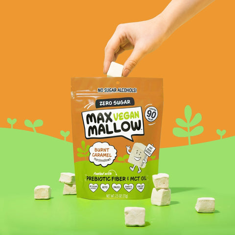 Vegan Burnt Caramel Key Attribute Marshmallows Max Sweets