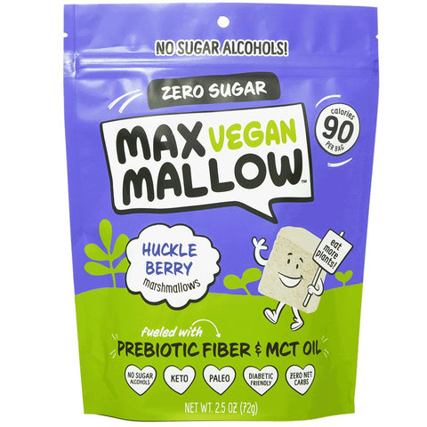 Vegan Huckleberry Marshmallows Sugar Free Snack Max Sweets