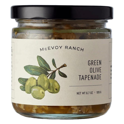 Green Olive Tapenade Spread 6.7OZ McEvoy Ranch