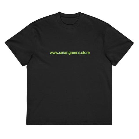 'www.smartgreens.store' Oversized Relaxed Fit T-shirt