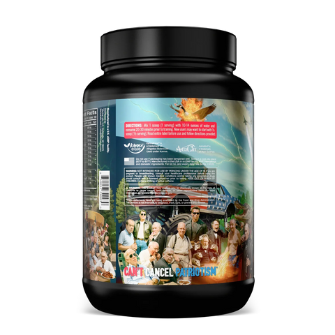 Merica Labz 1776 - Biggest Pre Workout 100 Servings
