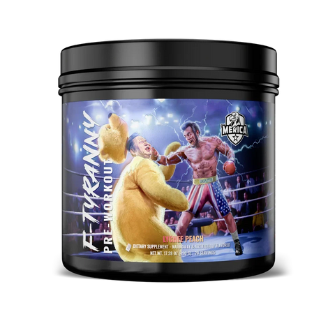 Merica Labz F-Tyranny Pre-Workout – High-Stim Energy, Focus, Pumps & Endurance
