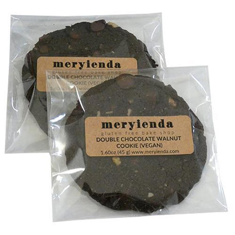 Double Chocolate Walnut Vegan Cookie 3OZ Meryienda