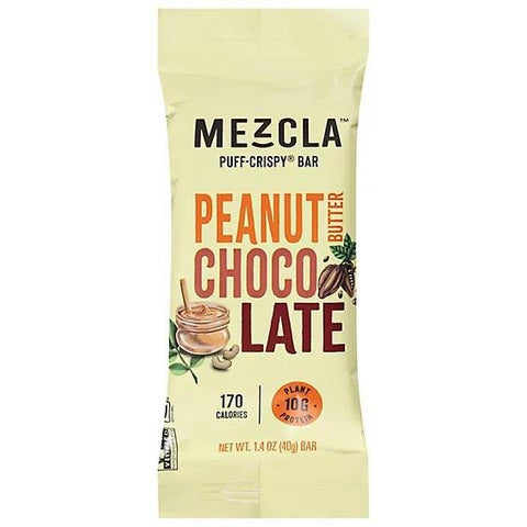 Peanut Butter Chocolate Plant-Based Protein Bar 40G Mezcla