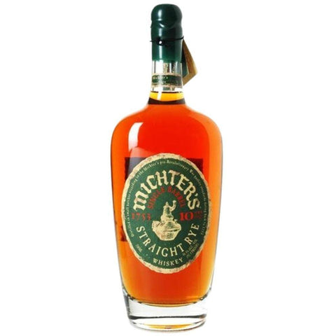 10yr Single-Barrel Kentucky Straight Rye Whiskey Michter's Distillery 750ML