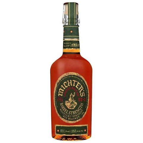 Barrel Strength Kentucky Straight Rye Whiskey Michter's Distillery 750ML