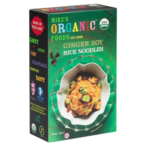 Ginger Soy Sauce Rice Noodle Organic Curry Love Mike's