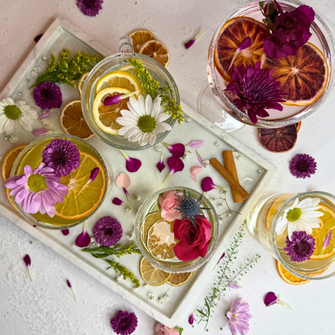 Dehydrated Citrus Mix Hand-Selected Dried Lemon Lime Orange Blood Orange