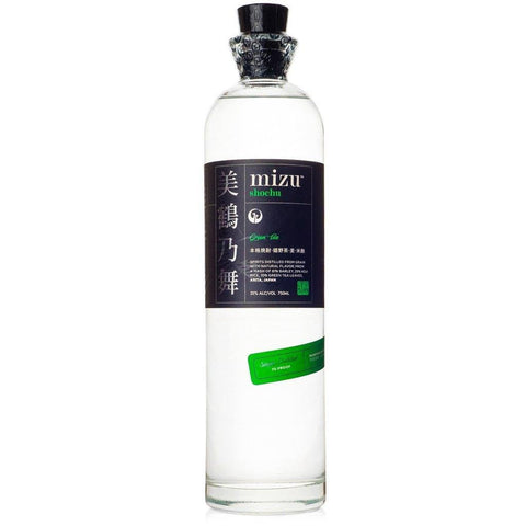 Green Tea Shochu Handcrafted Distilled 750ML Mizu