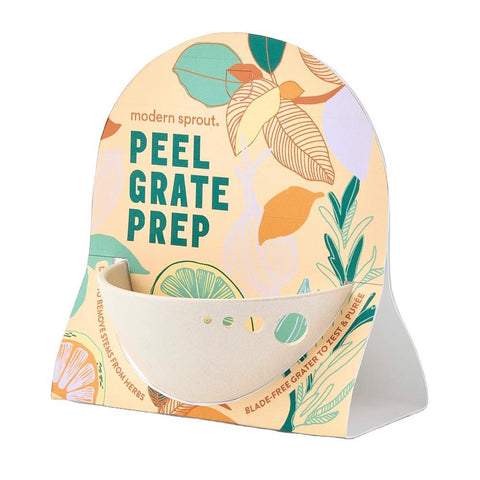 Peel Grate Prep Multi-Tasker Dish Modern Sprout