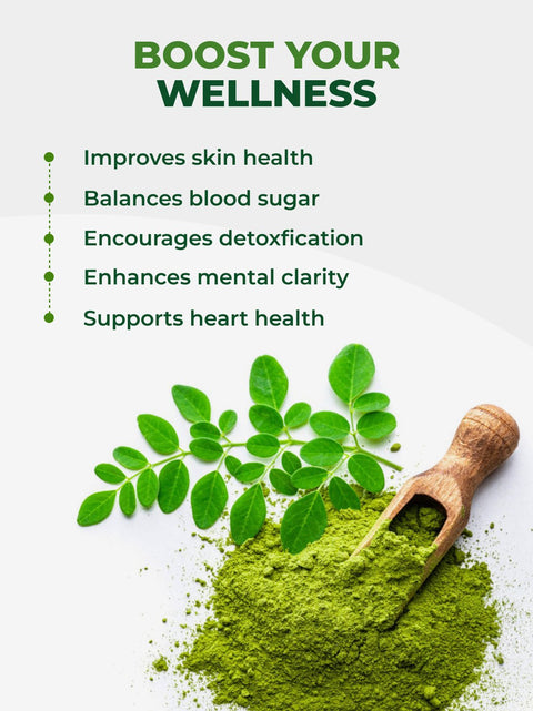 USDA Organic Moringa Leaf Powder 8 oz