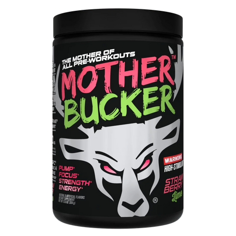 Bucked Up Mother Bucker Pre-Workout | 400mg Caffeine for Extreme Energy, Focus & Pumps