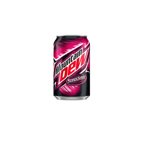 Mountain Dew Supernova – Raspberry Lemon Citrus Soda 330mL Can (Finland)