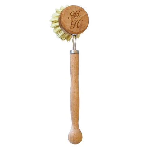 Compostable Dish Brush Medium-Stiff Sisal Bristles Murchison Hume