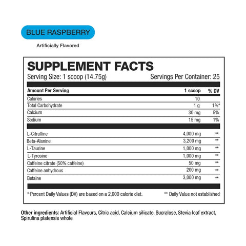 HD Muscle Essential Pre HD Pre-Workout Mann Nutrition