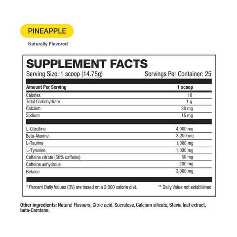 HD Muscle Essential Pre HD Pre-Workout Mann Nutrition
