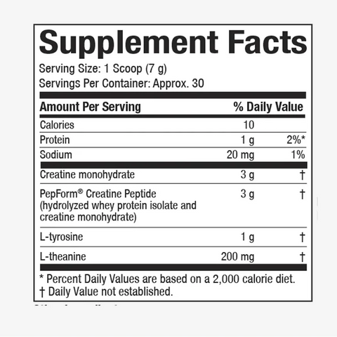 Muscletech Creatine Peptide 447 -30 Servings