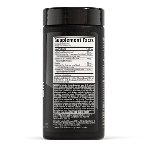 Muscletech Hydroxycut Hardcore Elite 100 Capsules