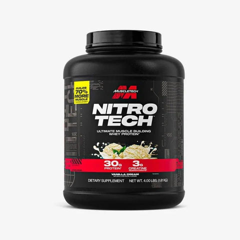 Muscletech NitroTech Whey Protein 4 lbs