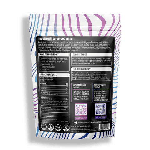 Superboost Unflavored Superfood Beverage & Coffee Booster Lucid™