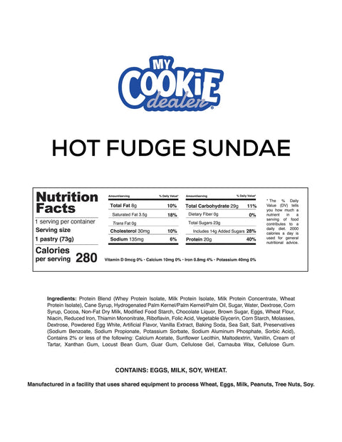 My Cookie Dealer 20g Protein Pastry