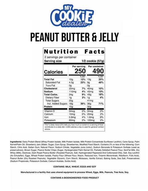 My Cookie Dealer Protein Cookies – Soft & Chewy Cookie
