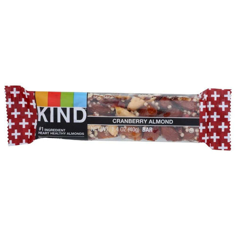 Cranberry Almond Nut Bars Delicious Snack KIND