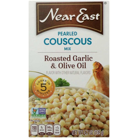 Pearled Couscous Roasted Garlic and Olive Oil 4.7 oz Near East