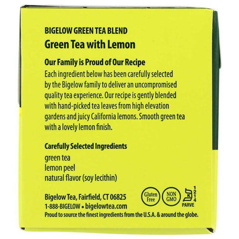 Green Tea with Lemon 20 Bag Tea BIGELOW