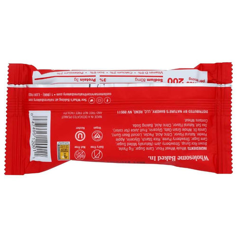 Whole Wheat Fig Bars Strawberry Snack Bars NATURES BAKERY