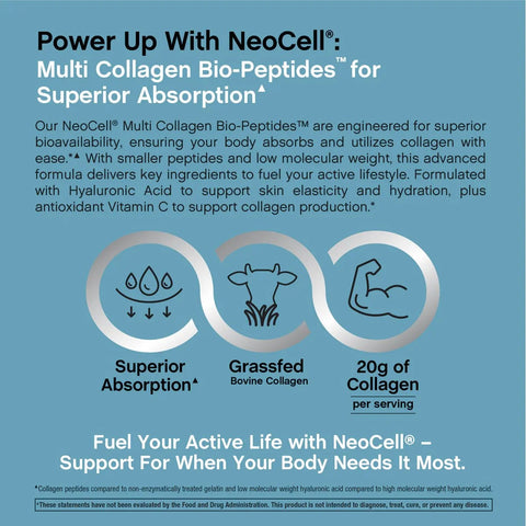Neocell Multi Collagen Bio- Peptides 22 oz (30 Servings)