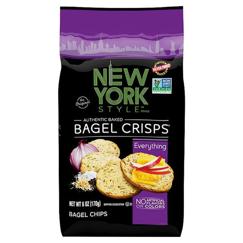 Everything Bagel Crisps Crisp Snack New York Style