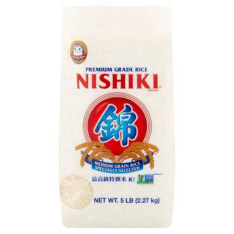 Medium Grain Sushi Rice Balanced Stickiness and Fluffiness Nishiki