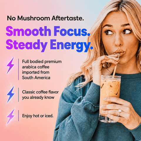 Super Coffee Mushroom Nootropic Coffee Lucid