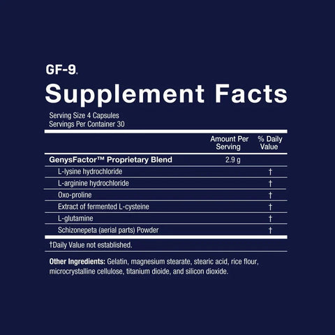 Novex Biotech GF-9 Black Label