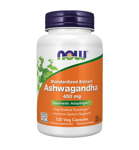 Now Ashwagandha Standardized Extract 450mg
