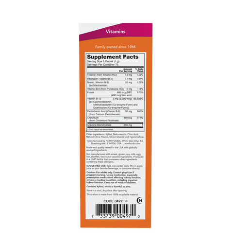 Now Instant Energy B-12 Packets