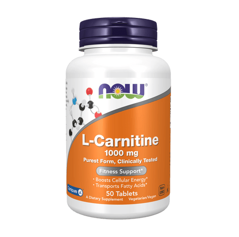 Now L-Carnitine 1000mg (50 tabs)