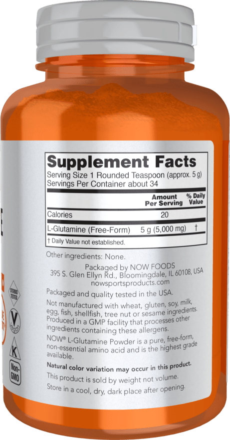L-Glutamine Powder 6oz Supplement Now