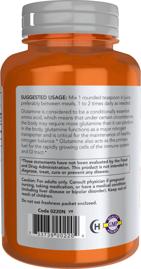 Now L-Glutamine Powder - 6oz