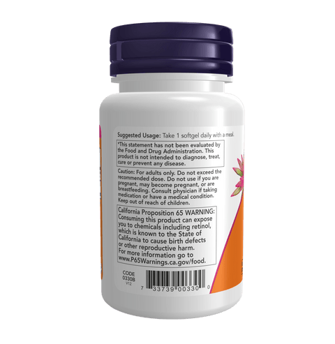 Now Vitamin-A 10000IU - 100 Softgels