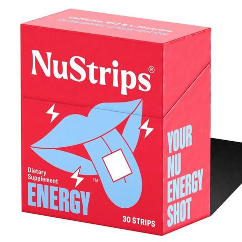 Energy Dietary Supplement NuStrips 30CT