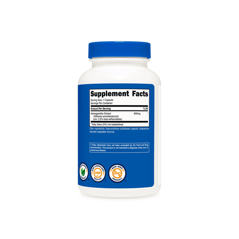 Nutricost Ashwagandha Root - 30 Capsules