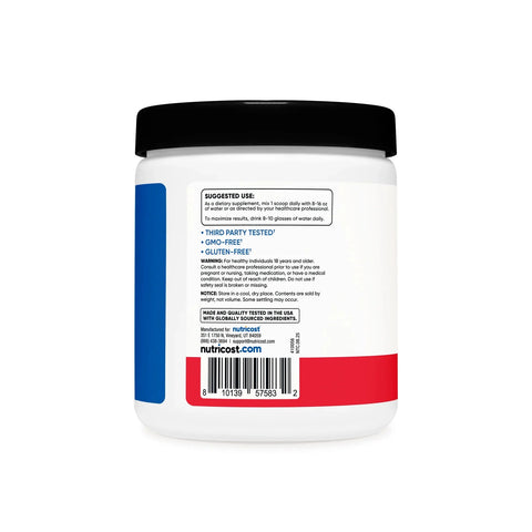 Nutricost Creatine Monohydrate + Hydration 30 Servings