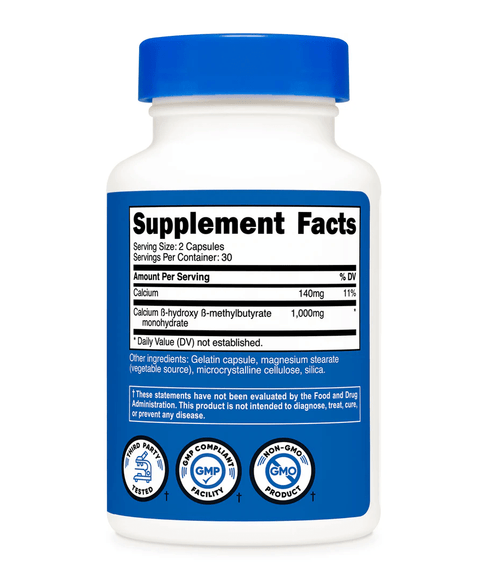 Nutricost HMB 60 Capsules