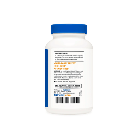 Nutricost L-Carnitine Tartrate Capsules 1000 MG - 60 Capsules